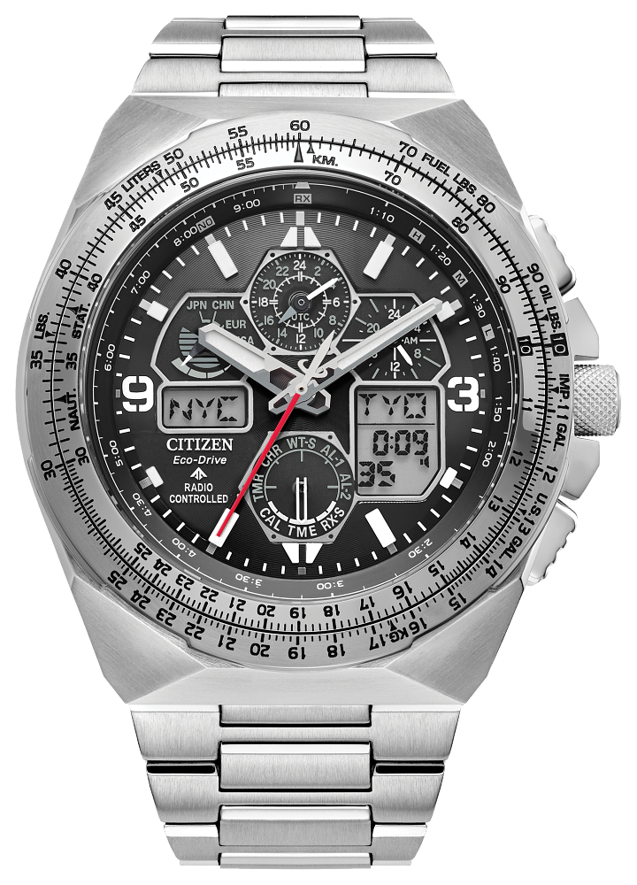JY8120-58E Promaster Skyhawk A-T Perpetual GMT Men Watch